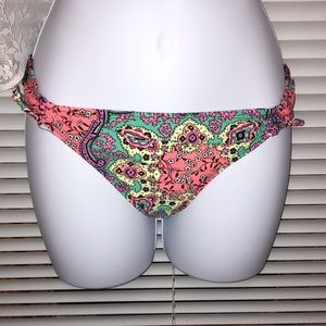 OP Floral Paisley Bikini Bottom